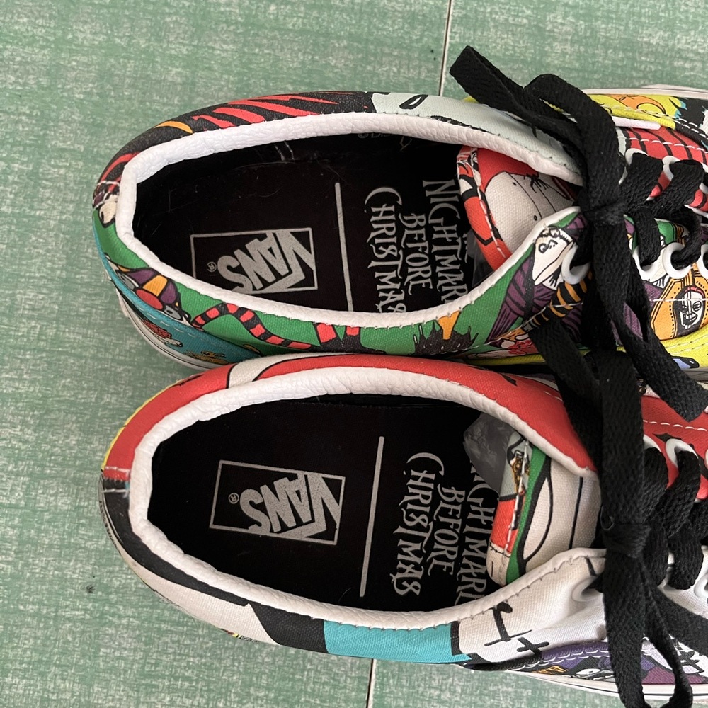 Nightmare Before Christmas Vans (Size 8W or 6.5M) - Picture 2 of 8